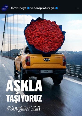 Ford Ranger Valentine’s Day Ad.