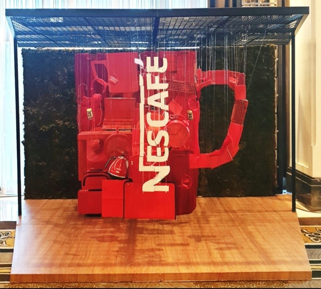 Nescafe – Anamorfik Enstalasyon